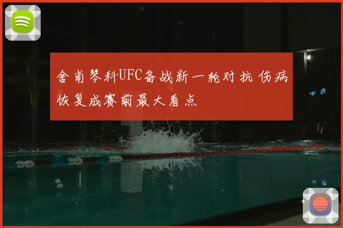 舍甫琴科UFC备战新一轮对抗 伤病恢复成赛前最大看点